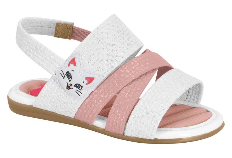 SANDALIAS NI A MARCA MOLEKINHA COLOR BLANCO ROSA Springstep