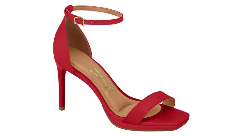 Sandalias discount color rojo