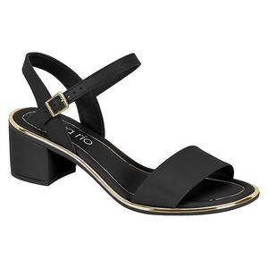 SANDALIAS MUJER MARCA BEIRA RIO COLOR NEGRO