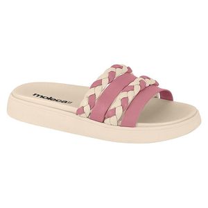 SANDALIAS MUJER MARCA MOLECA COLOR ROSA
