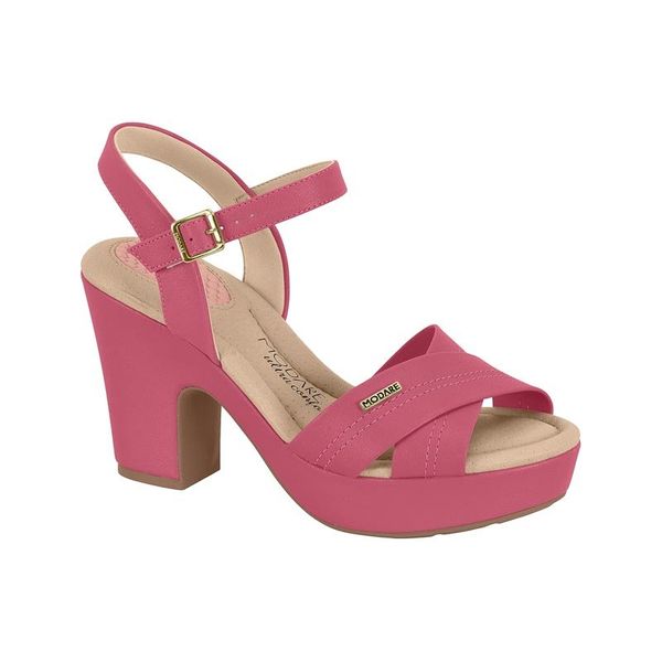SANDALIAS MUJER MARCA MODARE COLOR ROSA ROMA