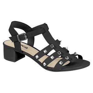 SANDALIAS MUJER MARCA MOLECA COLOR NEGRO