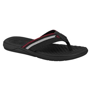 SANDALIAS HOMBRE MARCA BR SPORT COLOR NEGRO/BLANCO