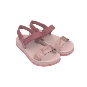 SANDALIAS NIÑA MARCA ZAXY COLOR NUDE/NUDE GLITTER