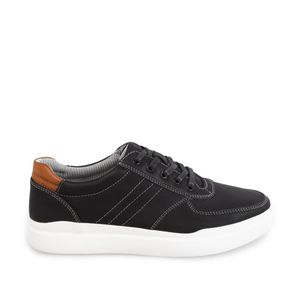 TENIS CASUAL HOMBRE MARCA BREAKER COLOR NEGRO