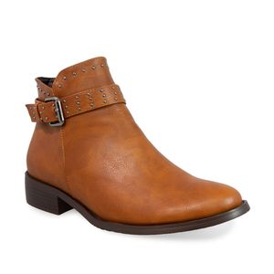 BOTINES MUJER MARCA VIA SPRING COLOR CAFE