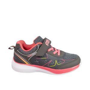 TENIS DEPORTIVOS NIÑA MARCA STEPS COLOR GRIS