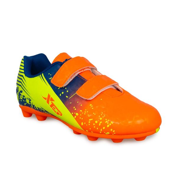 Guayos Football Niño Marca Xtep Color Naranja