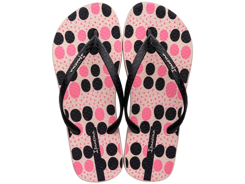 Chanclas-Mujer-Marca-Ipanema-Color-Rosa-negro-Talla-34-0