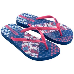 CHANCLAS MUJER MARCA IPANEMA COLOR AZUL/ROSA