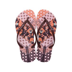CHANCLAS MUJER MARCA IPANEMA COLOR ROSA/NARANJA