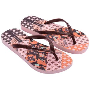 CHANCLAS MUJER MARCA IPANEMA COLOR ROSA/NARANJA