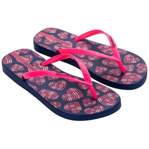CHANCLAS MUJER MARCA IPANEMA COLOR AZUL/ROSA
