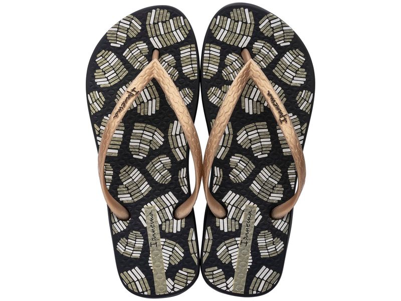 Chanclas-Mujer-Marca-Ipanema-Color-Negro-oro-Talla-35-0
