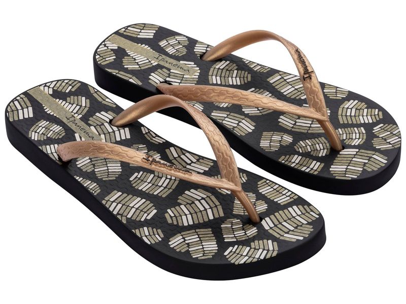 Chanclas-Mujer-Marca-Ipanema-Color-Negro-oro-Talla-35-1