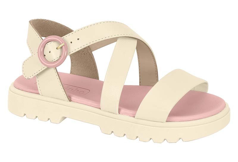 SANDALIAS NI A MARCA MOLEKINHA COLOR CREMA Springstep