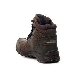 BOTAS OUTDOOR  HOMBRE MARCA SAN POLOS COLOR CAFE