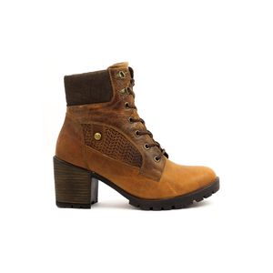 BOTINES MUJER MARCA SAN POLOS COLOR MIEL