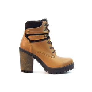 BOTINES MUJER MARCA SAN POLOS COLOR MIEL