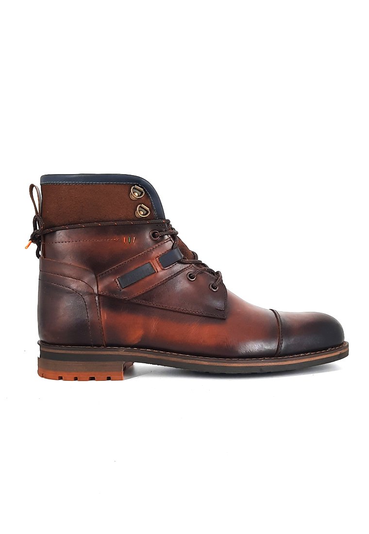 Botines color sales miel hombre