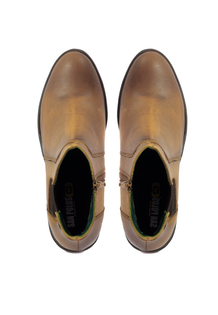 Botines-Mujer-Marca-San-Polos-Color-Miel-Talla-36-3