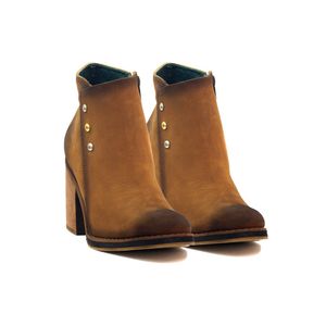BOTINES MUJER MARCA SAN POLOS COLOR MIEL