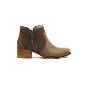 BOTINES MUJER MARCA SAN POLOS COLOR PARDO