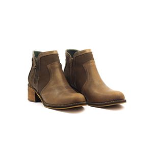 BOTINES MUJER MARCA SAN POLOS COLOR PARDO
