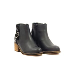 BOTINES MUJER MARCA SAN POLOS COLOR NEGRO