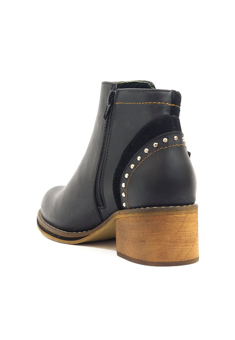 Botines-Mujer-Marca-San-Polos-Color-Negro-Talla-36-2
