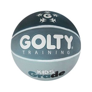 BALÓN DE BALONCESTO PARA NIÑOS #5 UNISEX MARCA GOLTY COLOR GRIS