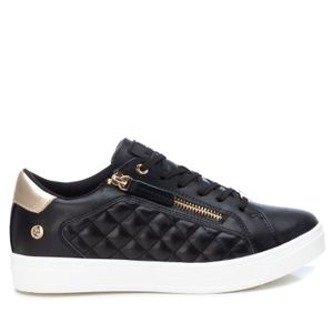 TENIS CASUAL MUJER MARCA XTI COLOR NEGRO