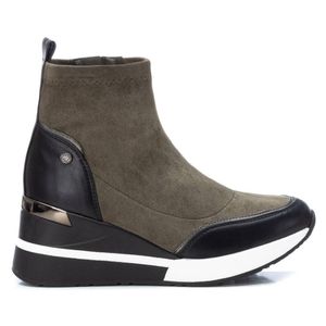 BOTIN CASUAL MUJER MARCA XTI COLOR CAFE