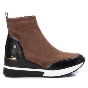 BOTIN CASUAL MUJER MARCA XTI COLOR CAFE