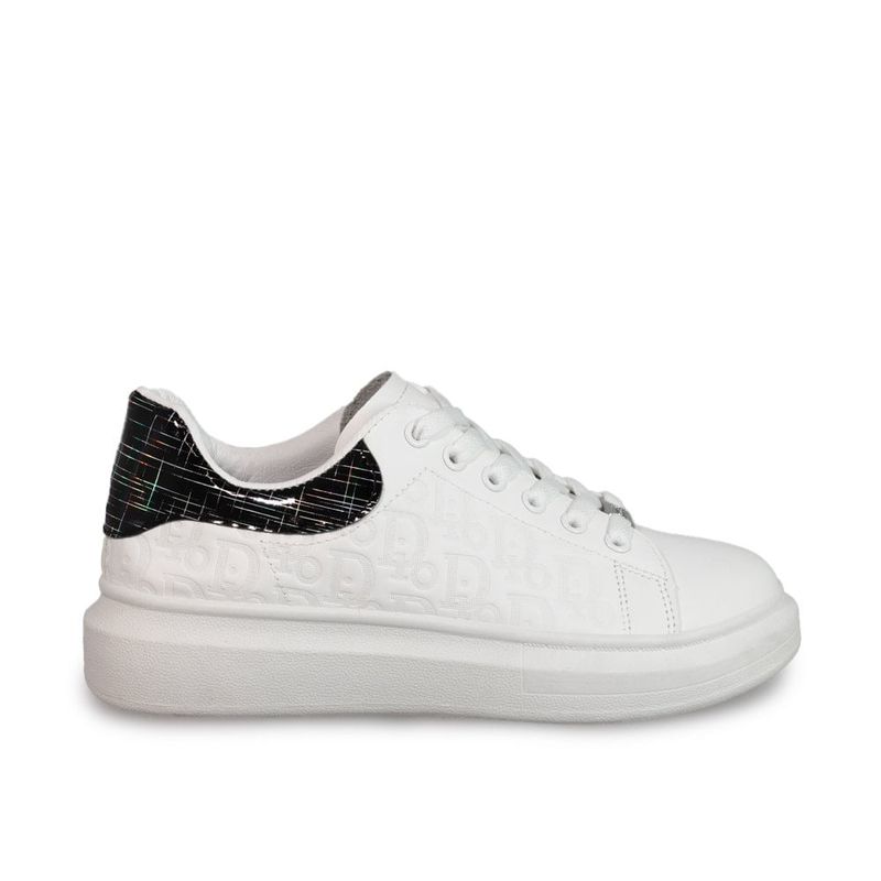 Tenis-Casual-Mujer-Marca-Eddies-Color-Blanco-negro-Talla-39-0