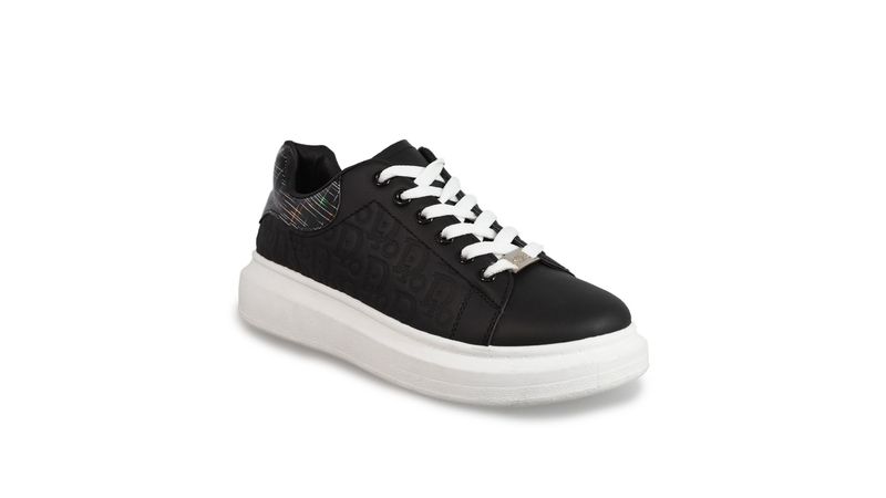 TENIS DEPORTIVOS HOMBRE MARCA EDDIES COLOR NEGRO