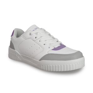 TENIS CASUAL MODA MUJER MARCA VIA SPRING COLOR BLANCO