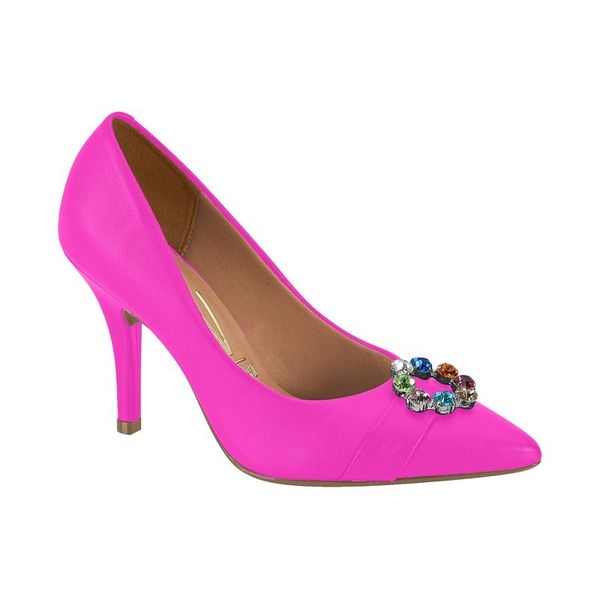 Mujer Tacones Marca Vizzano Color Fucsia