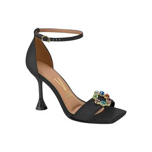 MUJER SANDALIAS MARCA VIZZANO COLOR NEGRO