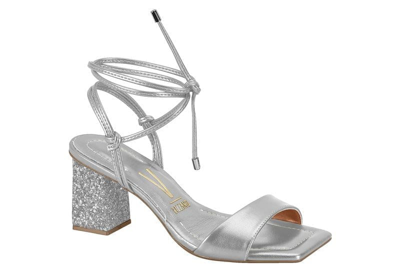 Sandalias vizzano 2025 plateadas