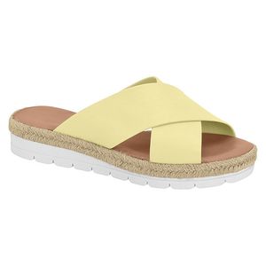 MUJER SANDALIAS MARCA VIZZANO COLOR AMARILLO