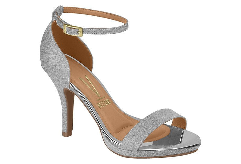 Sandalias shop vizzano plateadas