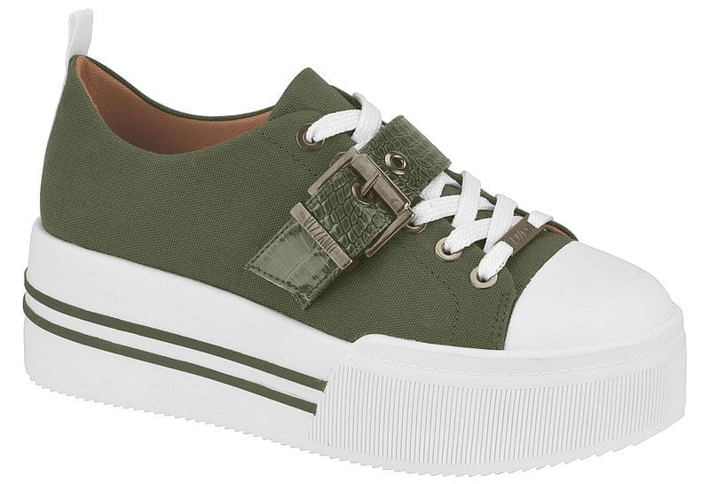 Mujer-Zapato-Casual-Marca-Vizzano-Color-Verde-Talla-39-0
