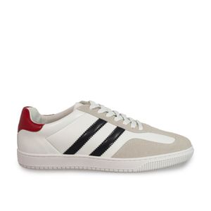 TENIS DEPORTIVOS HOMBRE MARCA BREAKER COLOR BLANCO/GRIS