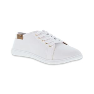 TENIS CASUAL MUJER MARCA MOLECA COLOR BLANCO