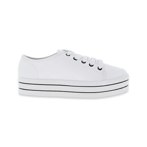 TENIS CASUAL MUJER MARCA MOLECA COLOR BLANCO