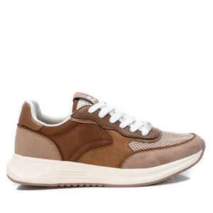 TENIS CASUAL MUJER MARCA XTI COLOR CAMEL