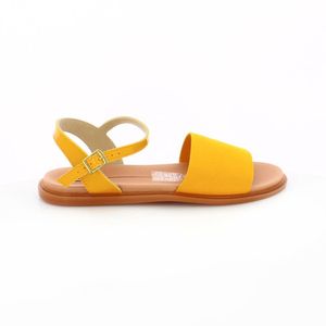SANDALIAS MUJER MARCA MOLECA COLOR AMARILLO