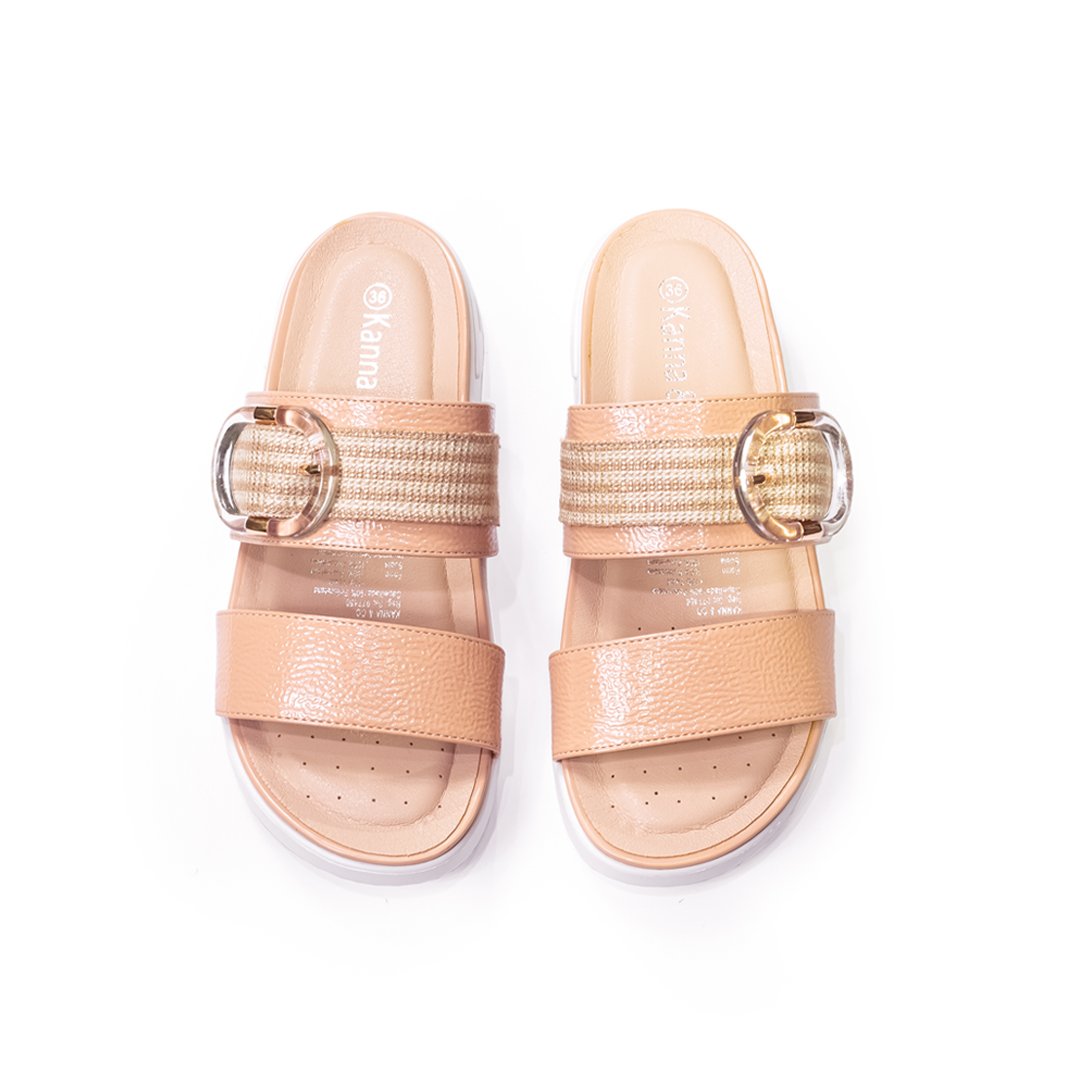 SANDALIAS MUJER MARCA KANNA CO COLOR ROSA Springstep