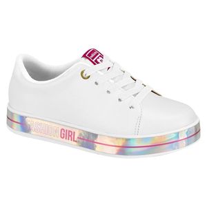 ZAPATO CASUAL NIÑA MARCA MOLEKINHA COLOR BLANCO